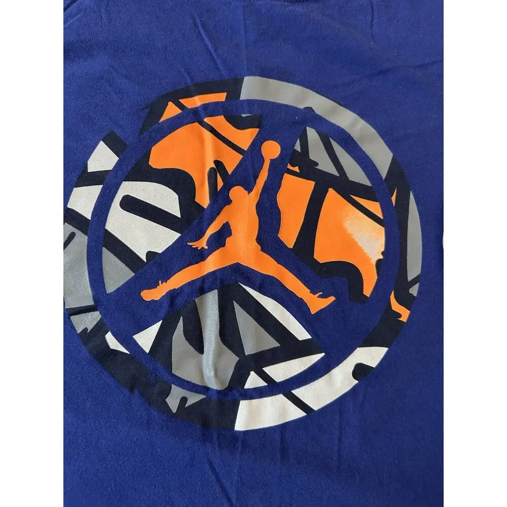 Air Jordan T-Shirt Men’s L Purple Michael Jordan Jumpman NIKE Graphic Basketball